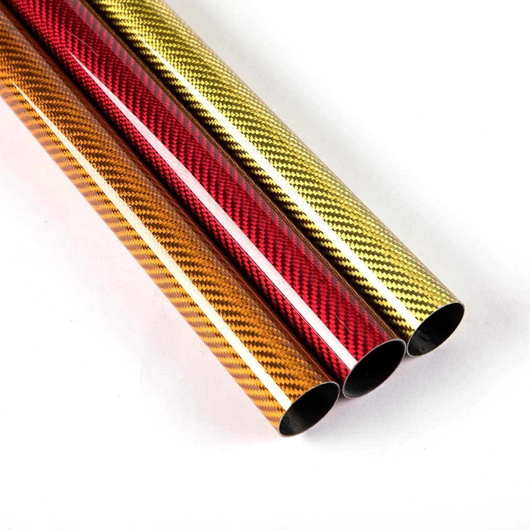 Colorful Carbon Fiber Tubes