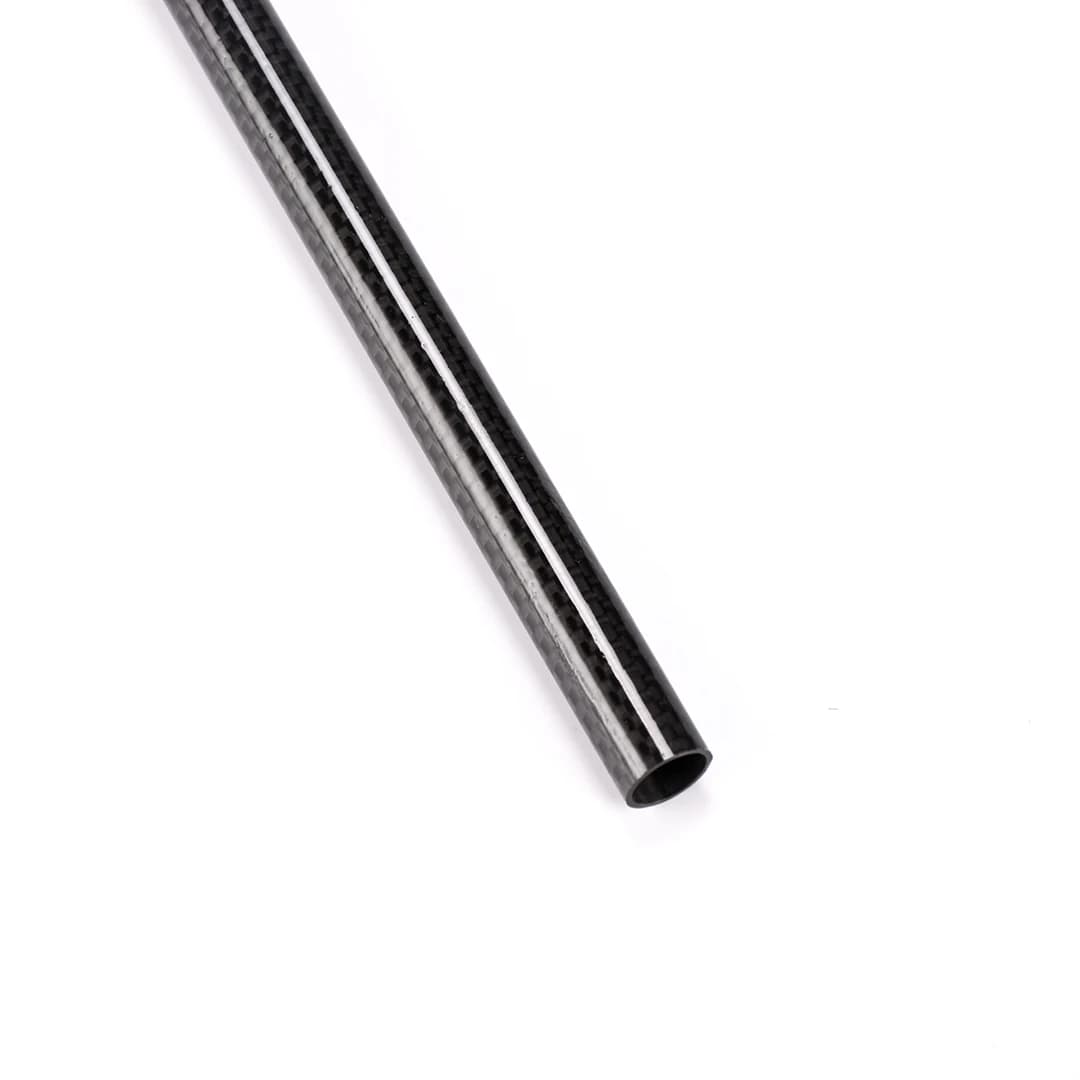 Plain Glossy Carbon Fiber Tubes