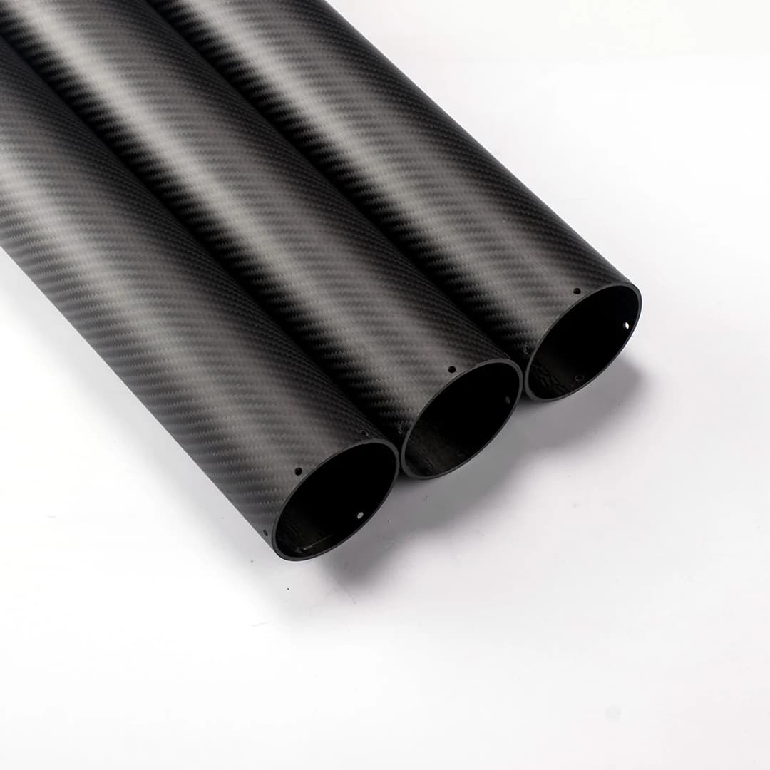 Twill Matte Carbon Fiber Tubes